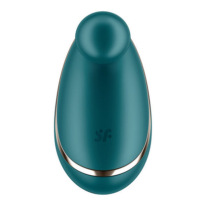 Clitorale Stimulator - Groen, 12 Vibratieprogramma's - Pleasureplay Lay - on VibratorSatisfyer