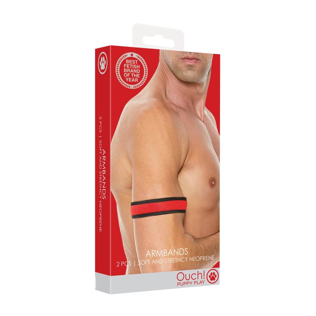 Stijlvolle Neopreen Armbanden voor Rollenspellen - EroticToyzProducten,Toys,Fetish,Fetish - Accessoires,,GeslachtsneutraalOuch! by Shots