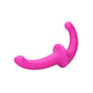 Strapless Dildo - Siliconen 12 cm - Roze - Pleasureplay StraplessOuch! by Shots