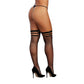 Hoge Fishnet Kousen Zwart - Pleasureplay KousenDreamgirl