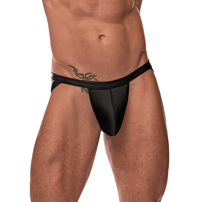 Strappy Ring Jockstrap - M - Zwart - Comfort en Stijl - EroticToyzProducten,Lingerie,Lingerie voor Hem,Jocks,,MannelijkMale Power