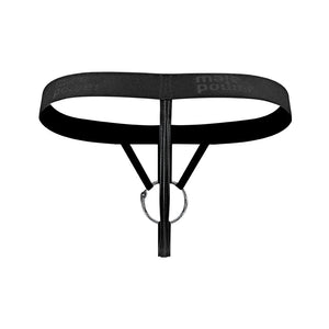 Strappy String Thong voor Mannen - Zwart - M - EroticToyzProducten,Lingerie,Lingerie voor Hem,Strings,,MannelijkMale Power