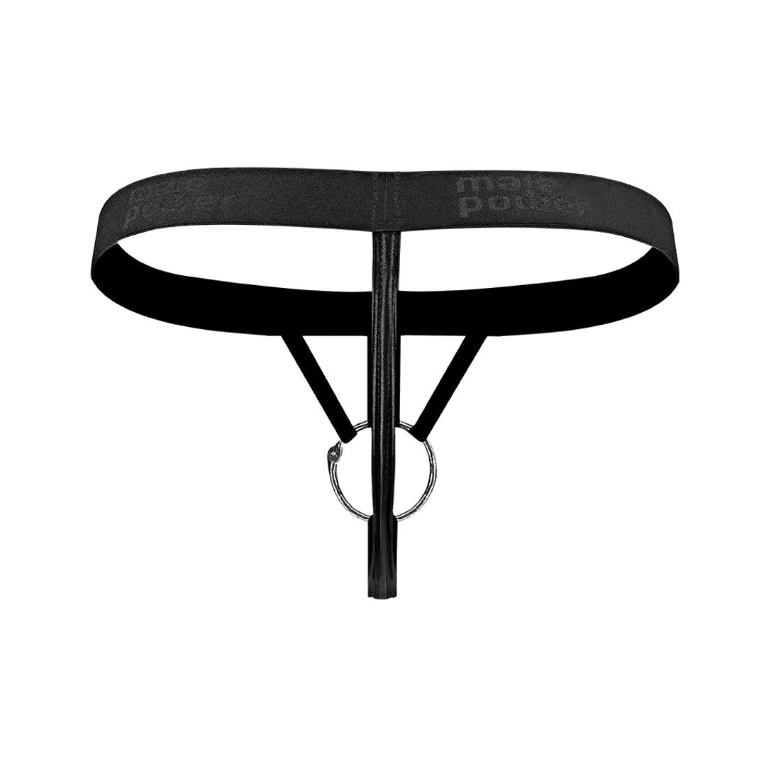 Strappy String Thong - Zwart XL - EroticToyzStringsMale Power