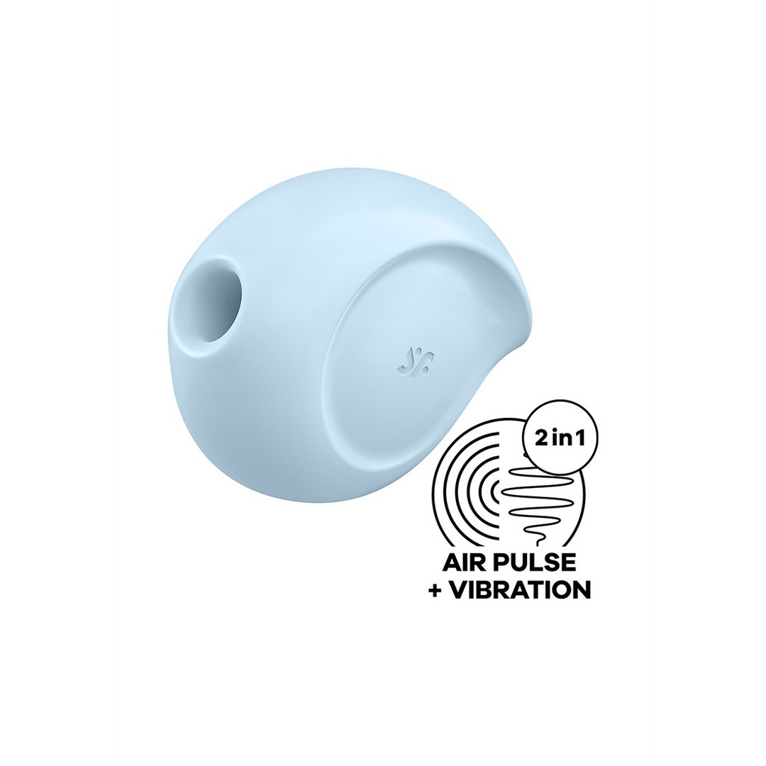 Luchtpuls Vibrator - Siliconen, Waterdicht, USB - oplaadbaar - Pleasureplay Air PulseSatisfyer