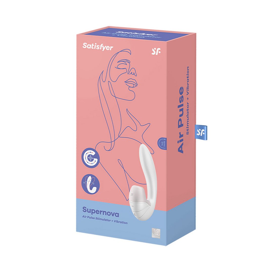 Vibrator Met Luchtdrukstimulatie - Siliconen - Pleasureplay Air PulseSatisfyer