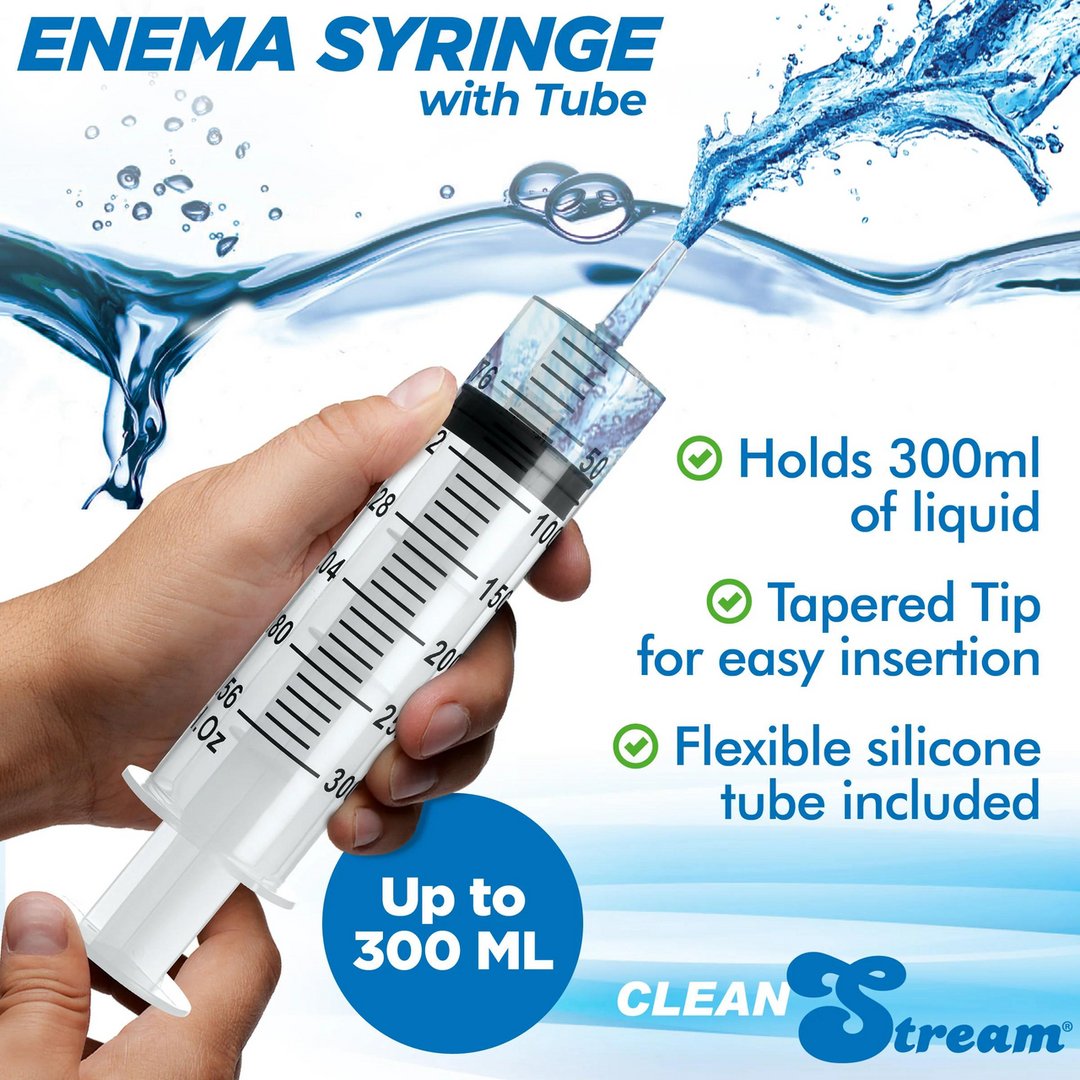 Syringe with Tube - 300 ml - EroticToyzProducten,Veilige Seks, Verzorging Hulp,HygiÃ«ne,Intieme Douche,,GeslachtsneutraalXR Brands