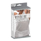 Stretch Net Tank Top - M - Wit - Pleasureplay T-Shirts / TopsMale Power