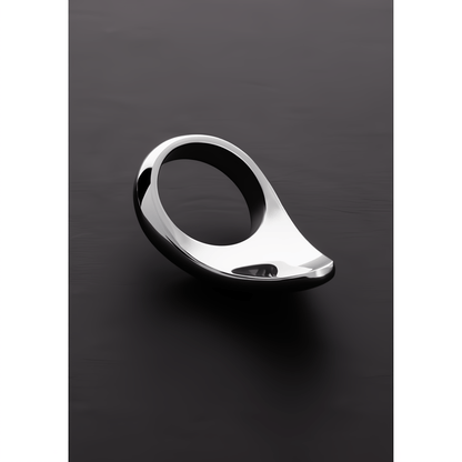Teardrop Cockring - 50mm Roestvrij Staal - Pleasureplay CockringenSteel by Shots