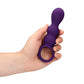 Anale Vibrator - Doorzichtig Paars - Pleasureplay Buttplugs Anale Dildo's VibrerendLoveline by Shots