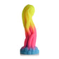 Tenta Glow Fantasy Dildo 21,6 cm - Glow - in - the - Dark Silicone - Blauw/Roze/Geel - EroticToyzNiet - Fallische Dildo'sXR Brands