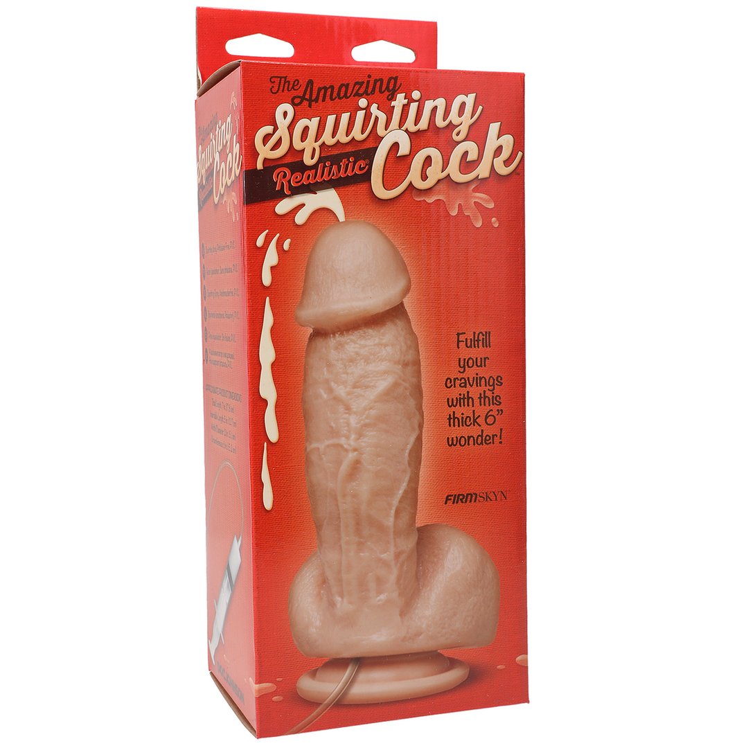 The Amazing Squirting Realistic Cock - EroticToyzProducten,Toys,Dildos,Realistische Dildo's,,GeslachtsneutraalDoc Johnson