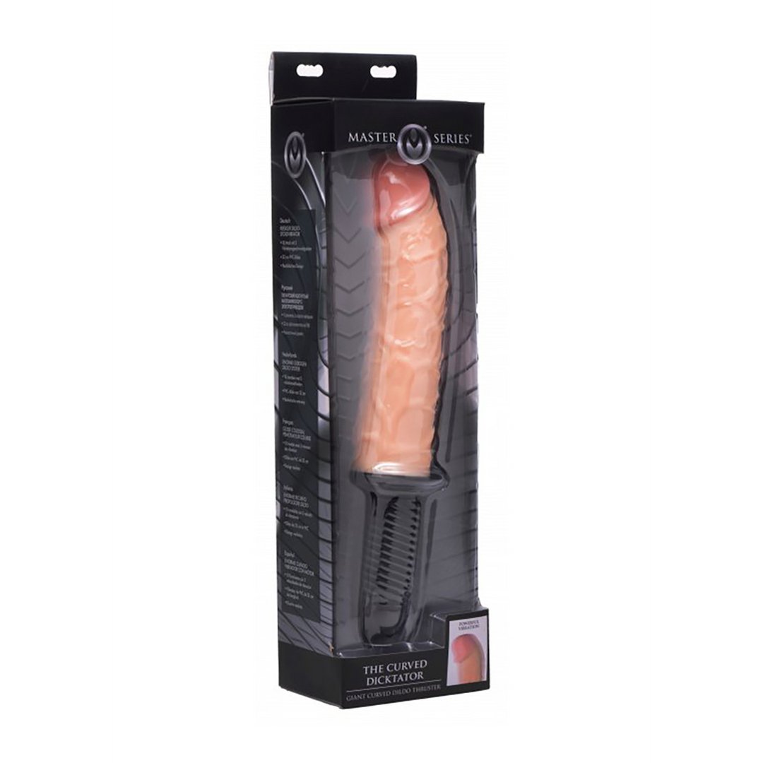 Realistische Stotende Dildo - 22.2 cm - Pleasureplay Thrusting VibratorsXR Brands