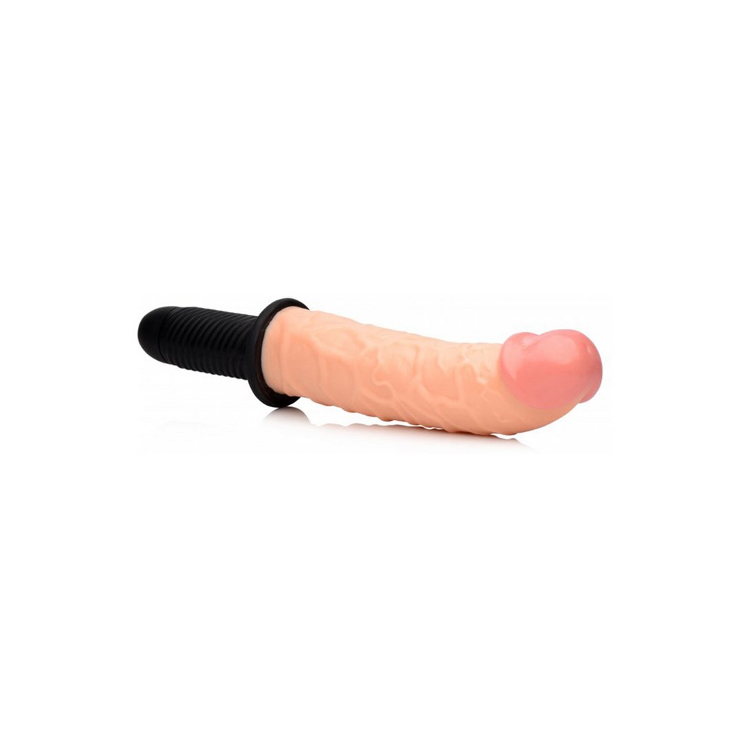 Realistische Stotende Dildo - 22.2 cm - Pleasureplay Thrusting VibratorsXR Brands