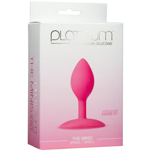 The Minis - Spade Butt Plug - Small - EroticToyzProducten,Toys,Anaal Toys,Buttplugs Anale Dildo's,Buttplugs Anale Dildo's Niet Vibrerend,,GeslachtsneutraalDoc Johnson