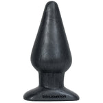 'The Super Big End Butt Plug 12,7 cm - Wit/Houtskool' - EroticToyzButtplugs Anale Dildo's Niet VibrerendDoc Johnson