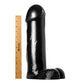 Realistische Dildo - XXL 14.5 Inch Zwart - Pleasureplay Realistische Dildo'sXR Brands