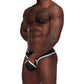 Thong - Zwart - M - Pleasureplay StringsMale Power