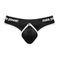 Thong - Zwart - M - Pleasureplay StringsMale Power