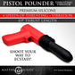 Thrusterende Dildo Vibrator - Rood - Pleasureplay Thrusting VibratorsXR Brands