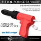 Thrusterende Dildo Vibrator - Rood - Pleasureplay Thrusting VibratorsXR Brands