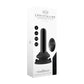 Glazen Vibrator Met Zuignap en Afstandsbediening - Zwart - Pleasureplay Glazen VibratorsChrystalino by Shots