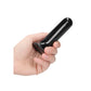 Glazen Vibrator Met Zuignap en Afstandsbediening - Zwart - Pleasureplay Glazen VibratorsChrystalino by Shots