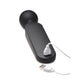Verwarmende Siliconen Massagestaf - Zwart - Pleasureplay Massagetoestellen WandsXR Brands