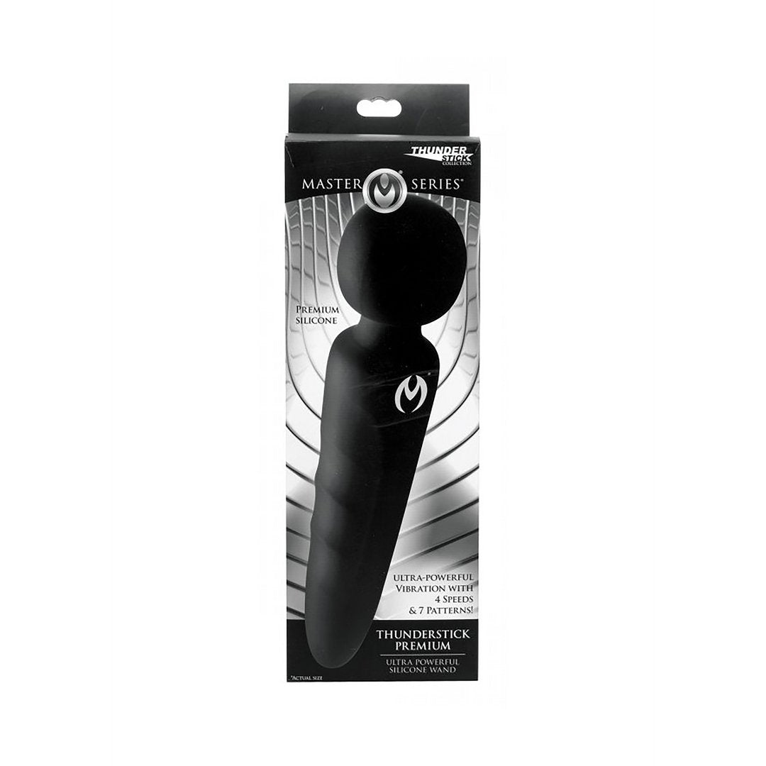 Thunderstick - Premium Ultra Powerful Rechargeable Silicone Wand - EroticToyzProducten,Toys,Vibrators,Massagetoestellen Wands,,GeslachtsneutraalXR Brands