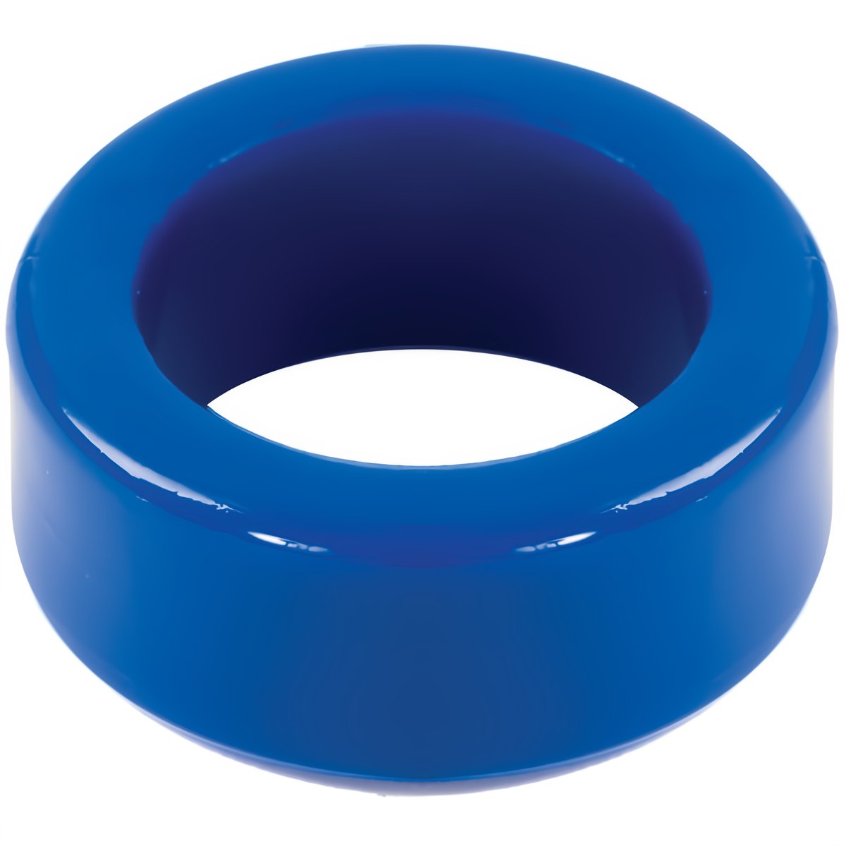 TitanMen Cock Ring Stretch - To - Fit - Zwart/Blauw - EroticToyzCockringenDoc Johnson