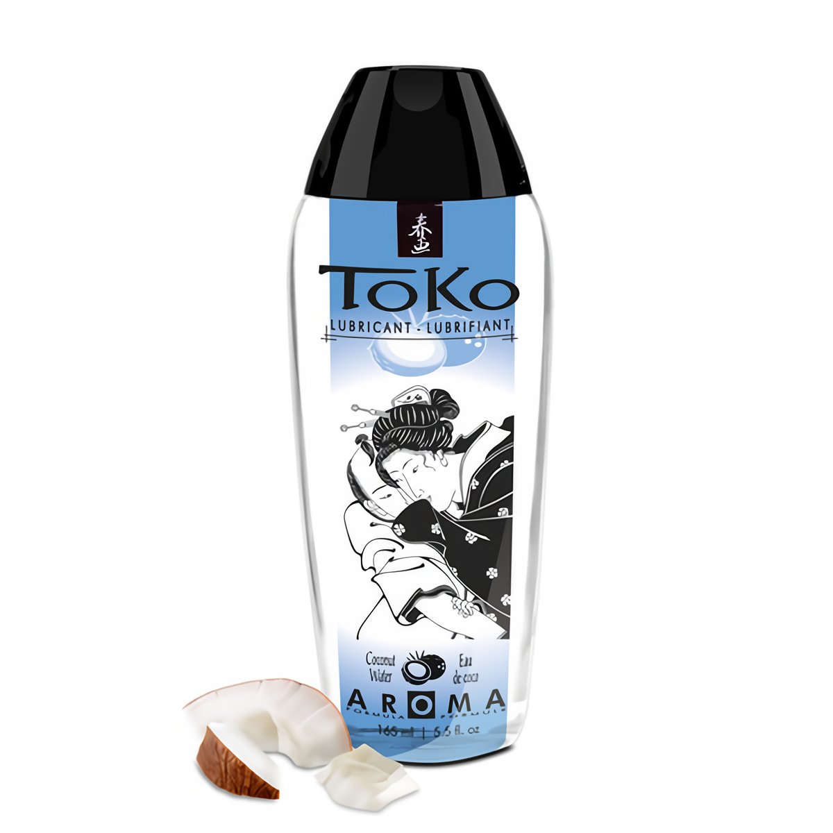 Toko Aroma Glijmiddel Kokoswater 165 ml - Waterbasis - EroticToyzKissableShunga