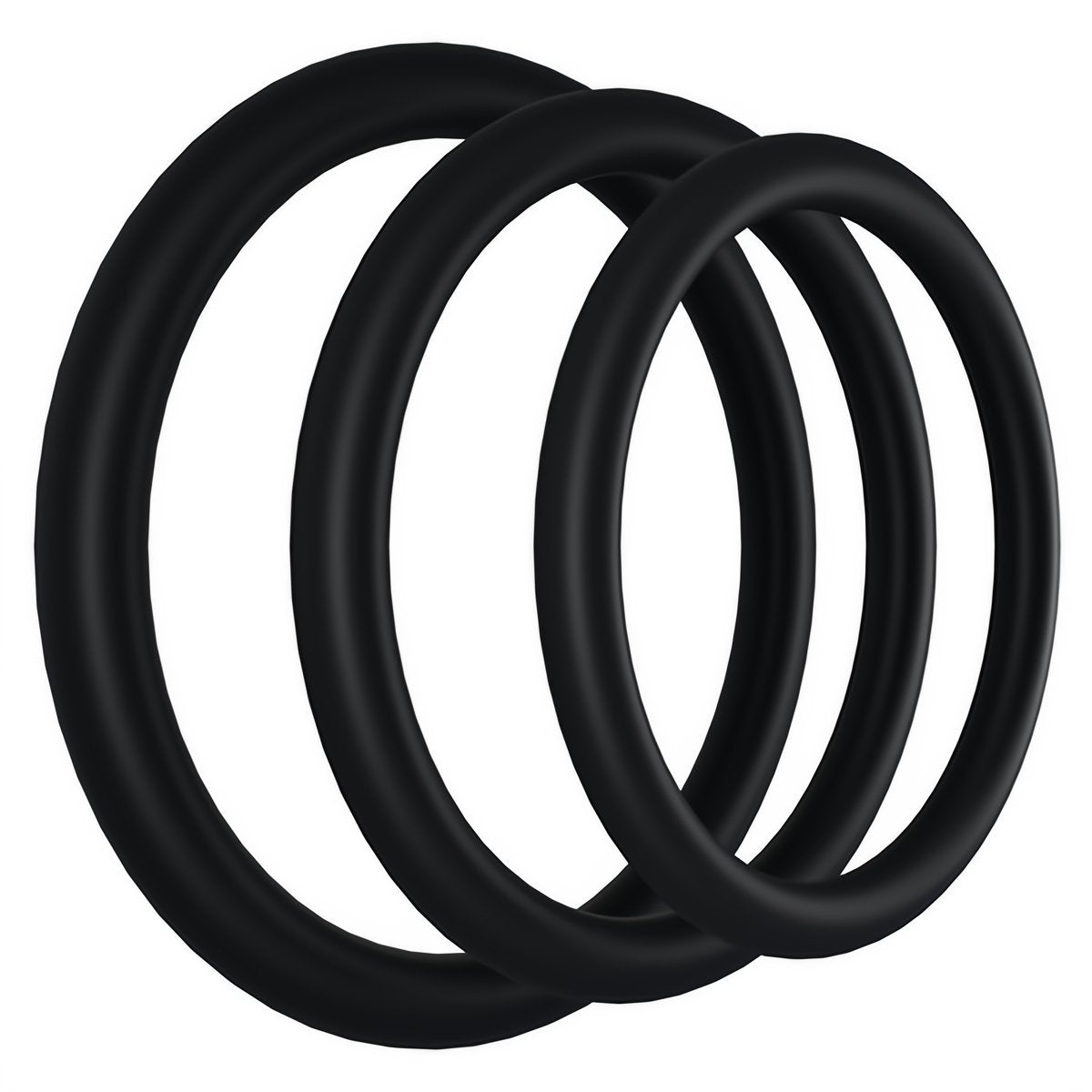 Tri - Pack Rubber Gasket - Cockring Set - EroticToyzProducten,Toys,Toys voor Mannen,Cockringen,,MannelijkDoc Johnson