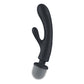 Hybride Wand Vibrator - Grijs - Pleasureplay Rabbit VibratorsSatisfyer