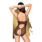 Playsuit - Cuploos Met Strikdetails en Open Rug - Pleasureplay Bodysuits TeddiesPenthouse Lingerie