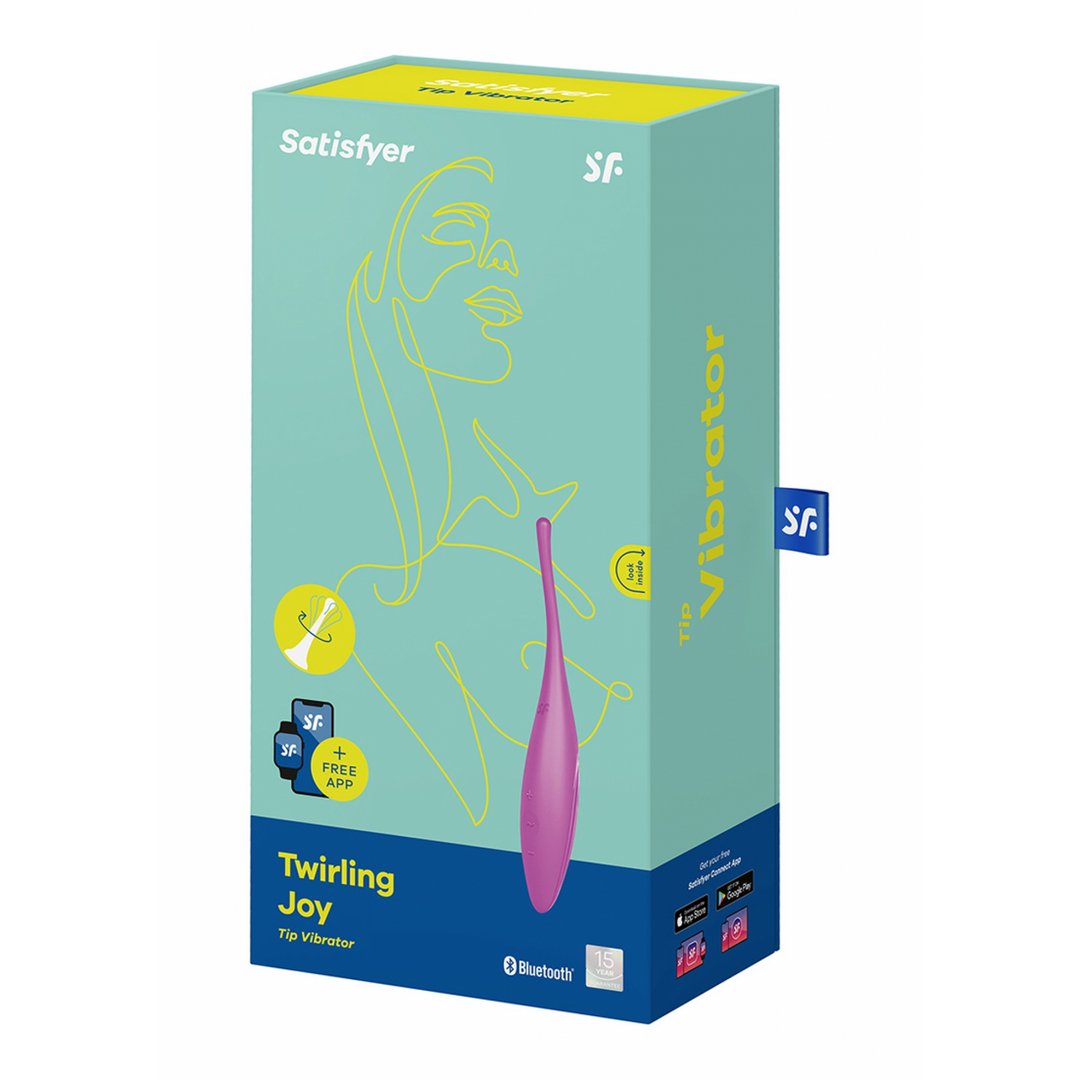 Vibrator Met Roterende Tip - Roze - Pleasureplay Tip VibratorSatisfyer
