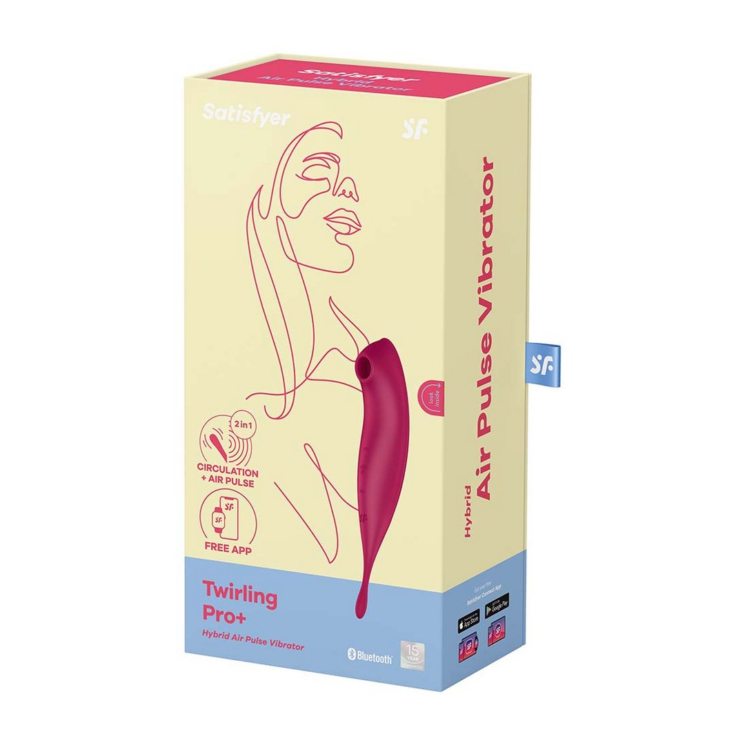 Hybride Vibrator Met App - Siliconen - Pleasureplay Tip VibratorSatisfyer