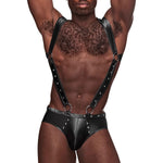 Uranus - XL - Black - EroticToyzProducten,Lingerie,Lingerie voor Hem,Fetishkleding voor Hem,Jocks,,MannelijkMale Power