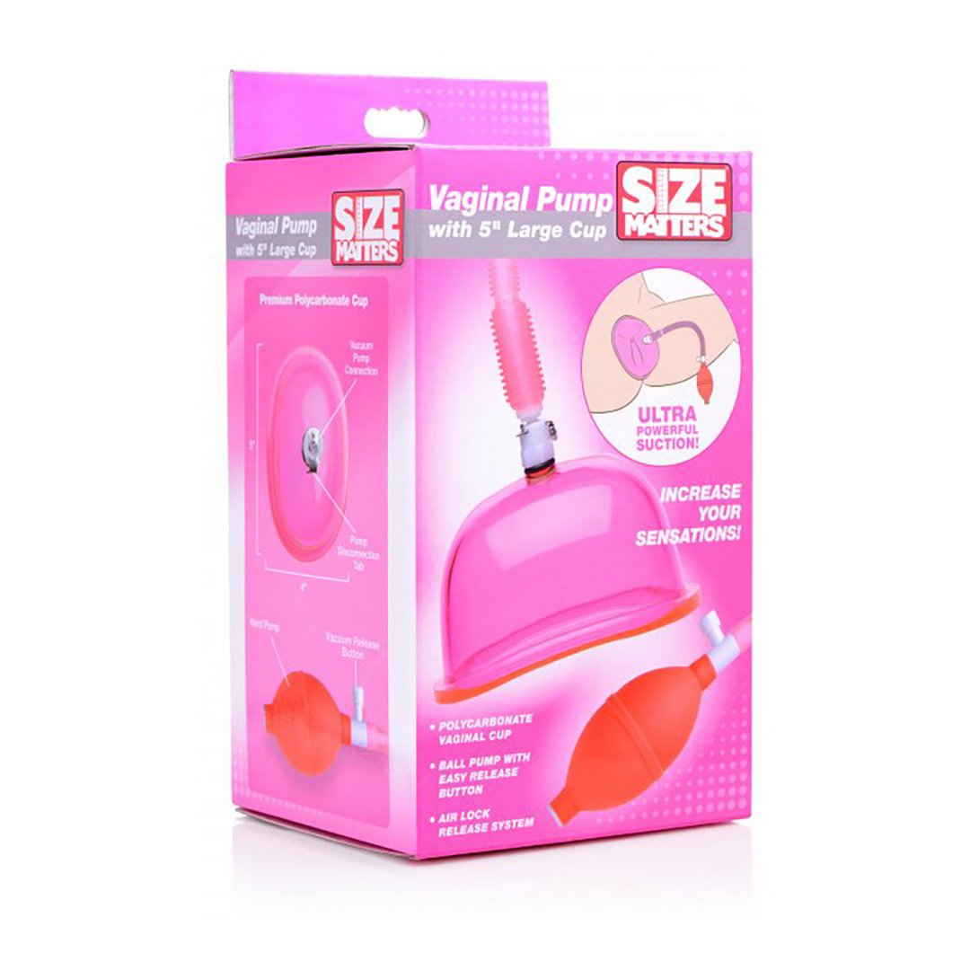 Vaginal Pump with Large Cup - Large - EroticToyzProducten,Toys,Tepel Toys VacuÃ¼m Toys,Vaginapompen,,GeslachtsneutraalXR Brands