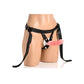 Strap - On Harnas - Zwart Fluweel - Pleasureplay Voorbinddildo'sXR Brands