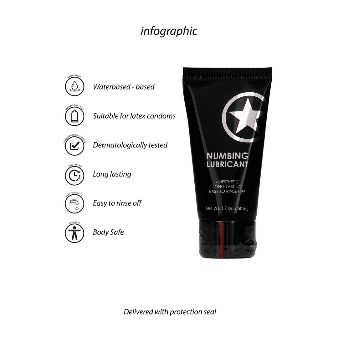 Verdovend Glijmiddel - 50 ml - EroticToyzProducten,Veilige Seks, Verzorging Hulp,Glijmiddelen,Ontspannende Glijmiddelen,,Ouch! by Shots