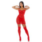 Bustier Set - Mesh - L - Pleasureplay 2 - Delige SetForplay