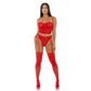 Mesh Bustier Set - S - Pleasureplay 2 - Delige SetForplay