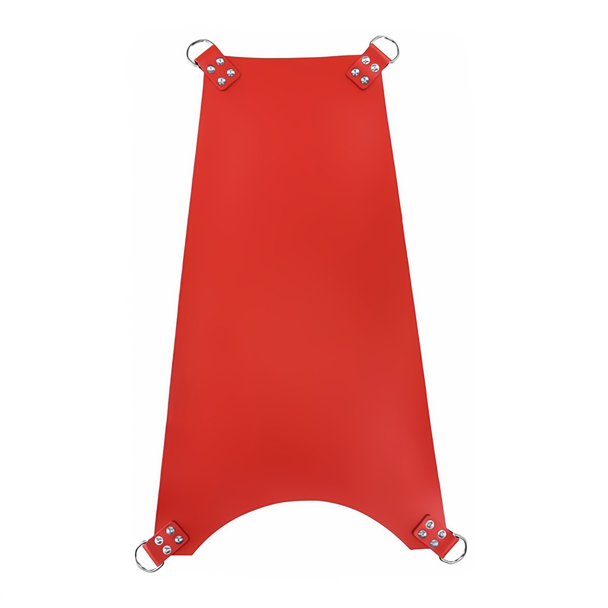 Verstelbare Lederen Draagdoek met 4 Bevestigingspunten - Rood - EroticToyzSchommelsMr. Sling