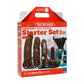 Strap - on Set - Vibrerend ULTRASKYN met Afstandsbediening - Pleasureplay Toy SetsDoc Johnson