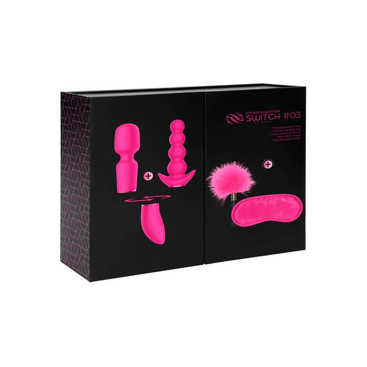 Vibrator Set met Opzetstukken - Silicone - EroticToyzToy SetsSwitch by Shots