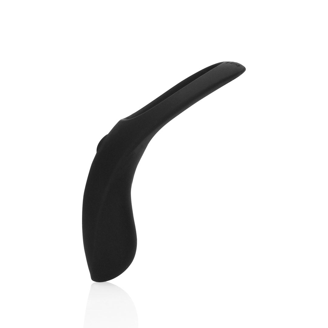 Vibrerende Cockring met Puntige Stimulator - Licorice Black - EroticToyzCockringenLoveline by Shots