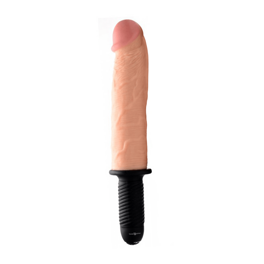 Vibrerende Dildo Thruster - XXL 24.8 cm - Pleasureplay Thrusting VibratorsXR Brands