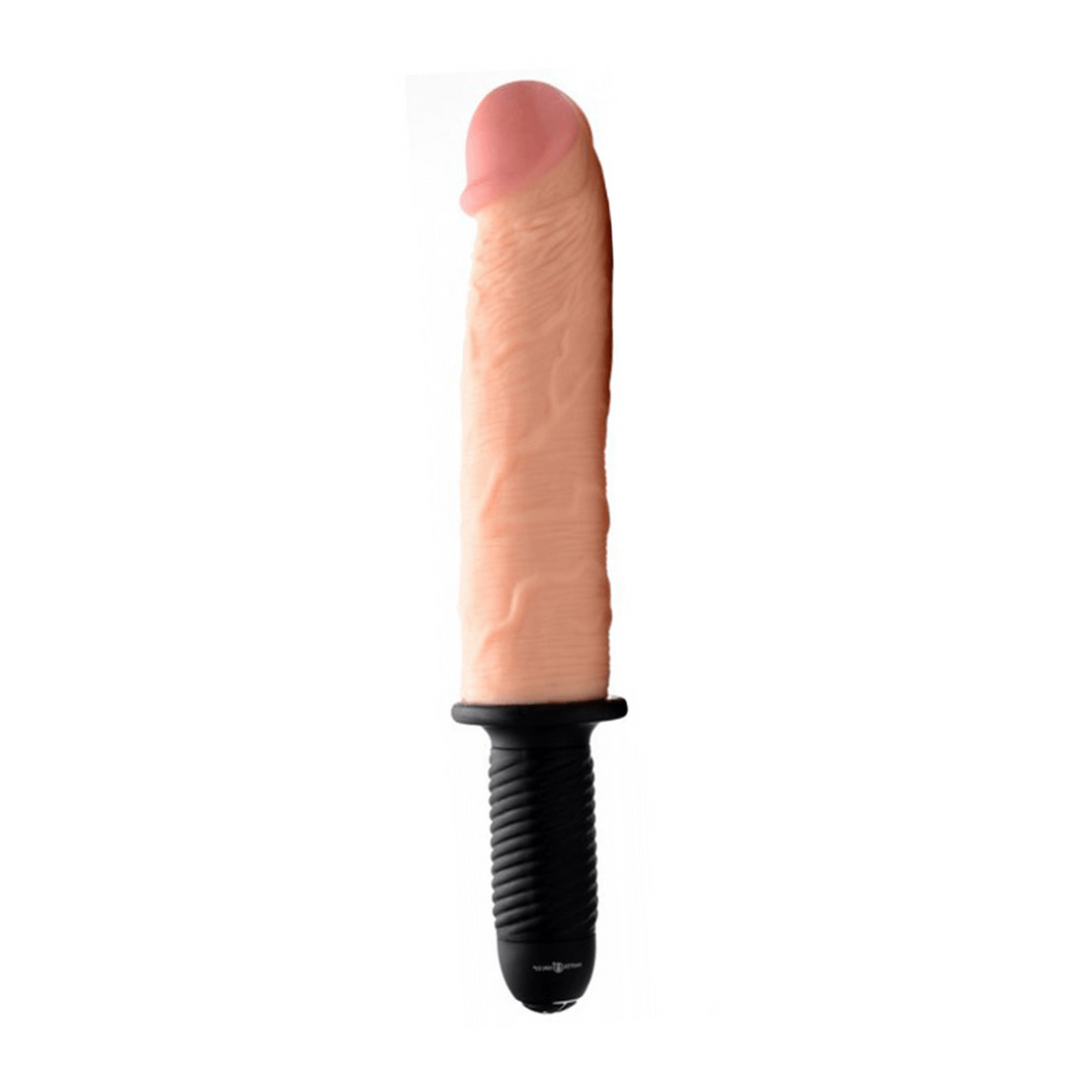 Vibrerende Dildo Thruster - XXL 24.8 cm - Pleasureplay Thrusting VibratorsXR Brands