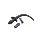Vibrerende Puppy Staart Butt Plug - Zwart - Pleasureplay Buttplugs Anale Dildo's VibrerendXR Brands