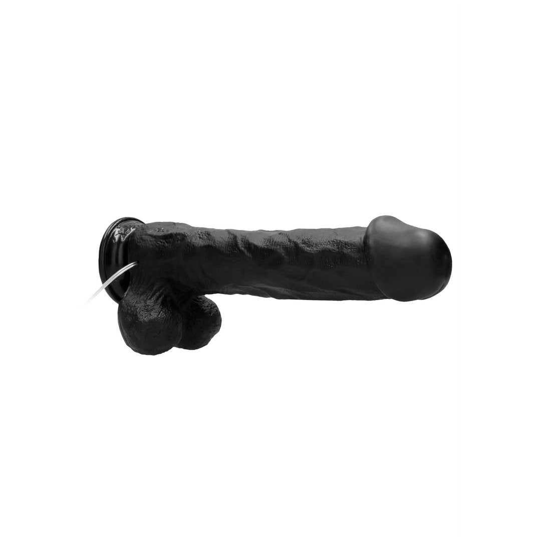 Vibrerende Realistische Dildo met Scrotum - 28 cm Real Rock - EroticToyzRealistische VibratorsRealRock by Shots