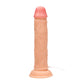 Vibrerende Realistische Dildo Met Zuignap - 23 cm - Pleasureplay Realistische VibratorsRealRock by Shots
